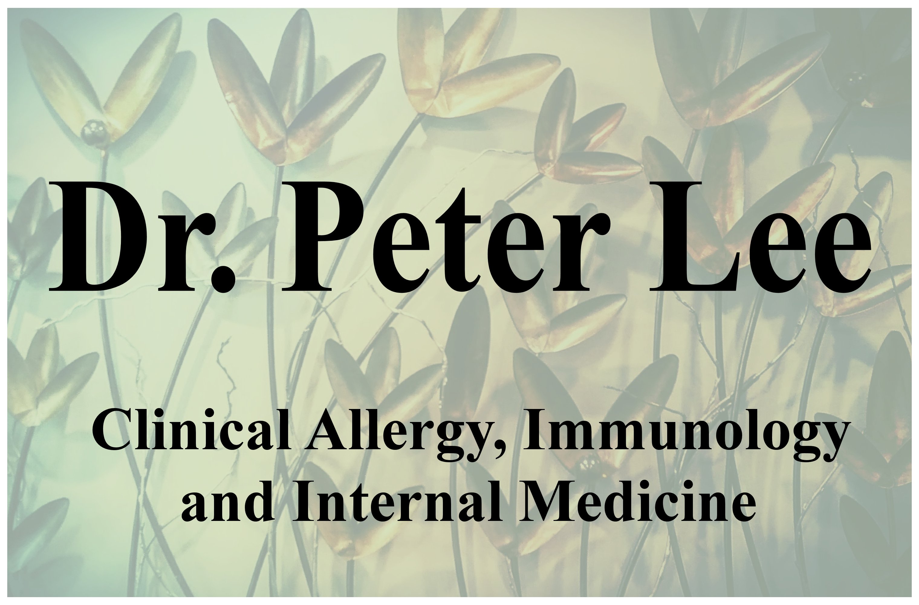  Dr. Peter Lee